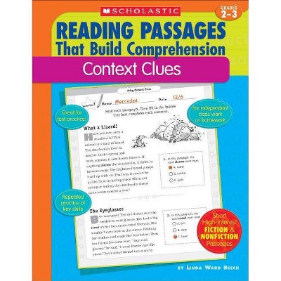 Context Clues - (Reading Passages That Build Comprehension) by  Linda Ward Beech (Paperback)