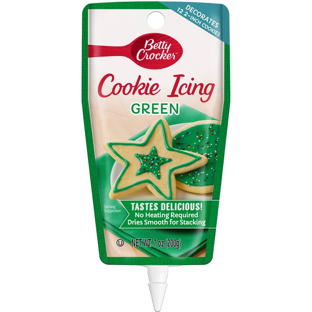 UPC 071169700056 product image for Betty Crocker Green Cookie Icing - 7oz | upcitemdb.com