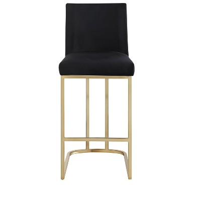 NicBex Set of 2 Velvet Dining Chair Modern Upholstered Kitchen Side Chair with Metal Legs