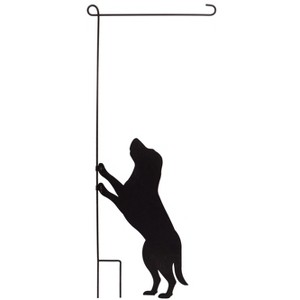 Evergreen Flag Dog Garden Flag Stand - 1 of 4