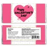Big Dot of Happiness Be My Galentine - Candy Bar Wrapper Galentine's and Valentine's Day Party Favors - Set of 24 - 2 of 4