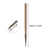 Unique Bargains Universal Nail Painting Brushes for Polish Painting Home DIY Clear Brown 1 Pc - 4 of 4