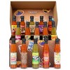 Thoughtfully Gourmet, World Traveler Suitcase Hot Sauce Gift Set, Vegan and Vegetarian, Flavors Like Cowboy Bacon, Italian Garlic, and More, Set of 15 - 2 of 4