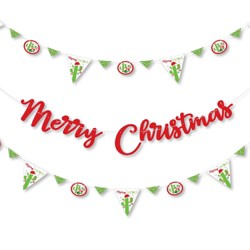 Big Dot Of Happiness Elf Squad - Kids Elf Christmas Party Letter Banner ...