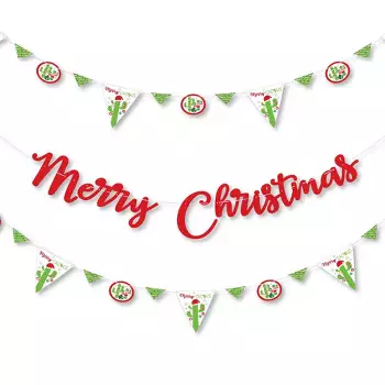 Big Dot Of Happiness Jolly Santa Claus - Party Letter Banner Decor - 36 ...
