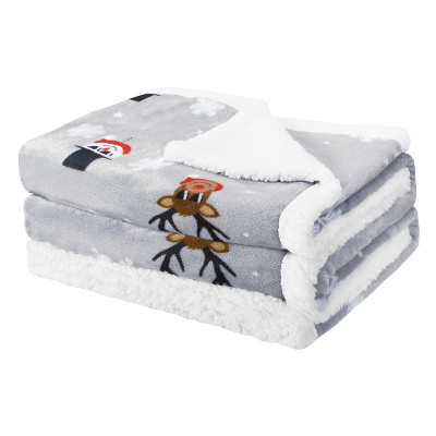 Soft Fleece Throw Blanket Couch, Fuzzy Cozy Fluffy Blanket for Kids, Blanket Holiday Plush Throw, Gift for Kids Woman - Catalonia
