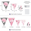 Big Dot of Happiness Rodeo Cowgirl - DIY Pink Western Party Pennant Garland Decoration - Triangle Banner - 30 Pieces - 3 of 4