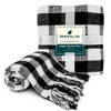 PAVILIA Chenille Throw Blanket with Woven Knitted Tassel Fringe for Couch, Living Room Decor and Bed - 2 of 4