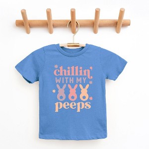 The Juniper Shop Chilling With My Peeps Toddler Short Sleeve Tee - 1 of 2