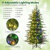 Resenkos 6-Foot Pre-Lit Artificial Christmas Tree with Warm White LED Lighting - Green - 4 of 4