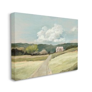 Stupell Industries Road Leading Home Countryside Mountain Landscape - 1 of 4