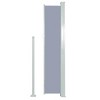 vidaXL Retractable Side Awning 63"x196.9"Gray - 4 of 4