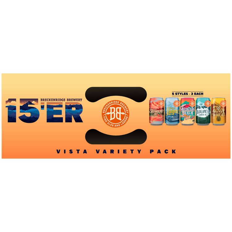 Breckenridge 15 Can Sampler Variety Pack - 15pk/12 fl oz Cans, 2 of 12