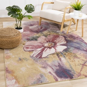 Rug Branch Contemporary Botanical Organic Indoor Area Rug - 1 of 4