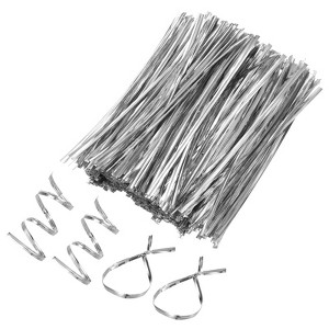 Unique Bargains Reusable Metal Twist Ties Bread Candy Bags 800 Pcs - 1 of 4