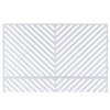 Grungis Matrix Metal Decorative Patio Screens,Freestanding Privacy Fence Panels Screen in Diagonal Stripe Pattern for Balcony,76" H×48" W - 3 of 4