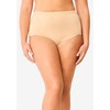 Comfort Choice Women's Plus Size  3-Pack Comfort Leg Brief - 3 of 4