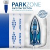 Bartnelli Cotton 54"x15" Ironing Board Cover, Scorch-Resistant, Patented Park & Turbo Zone, Blue - 2 of 4
