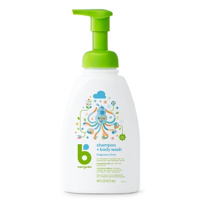 Babyganics 3pk Shampoo + Body Wash Fragrance Free - 48oz Packaging May Vary