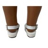 Doll Clothes Superstore White Platform Sandals For All 18 Inch Girl Dolls - 4 of 4