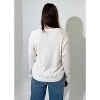 Women's Boatneck Slouchy Raglan Tee - bobi - 2 of 3