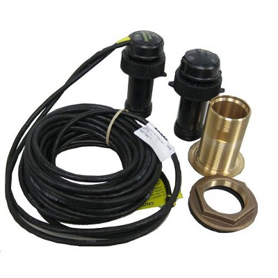 Furuno USA Bronze Thru-Hull Digital Depth and Temp Sensor 235DTMSE Boat Equipment.