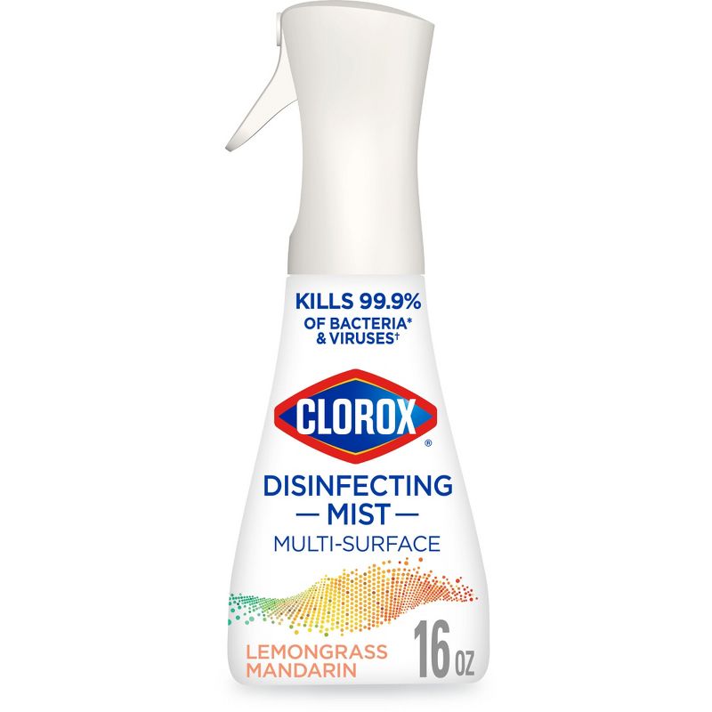 Clorox Lemongrass Mandarin Ready-to-use Disinfecting Mist - 16 fl oz, 1 of 26