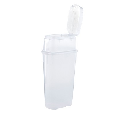 Clear Plastic Lidded Christmas Storage Box with Compartments