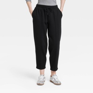 Women's Leisure Studio Mid-Rise Barrel Leg Sweatpants - Universal Thread™ - 1 of 3