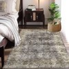 9x12 Area Rug, Washable Rug, Vintage Floral Carpet, Non Slip Kitchen Rugs, Entryway Rug, Bathroom Rugs, Thin Rugs for Bedroom, Stain Resistant Rugs - 4 of 4
