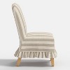 Replacement Ruffled Slipcover Only for Rounded Back Dining Chair - Threshold™ - 3 of 4