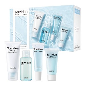 Torriden DIVE IN Korean Skincare Trial Travel Kit for Hydration and Skin Strengthening - 1 of 4