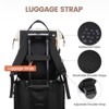 Laptop Backpack for Women, 15Inch Work Business Backpacks Purse With Large Capacity - 4 of 4