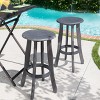 Pike Set of 2 Acacia Barstool - Christopher Knight Home - 2 of 4