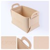 REGALWOVEN Chemical Fiber Collapsible Design Spacious Capacity Versatile Use Open Storage Bins 3 Pcs - 2 of 4