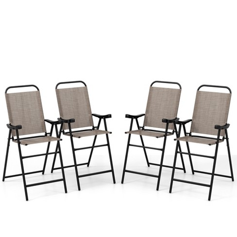 Hampton bay folding patio chairs hot sale