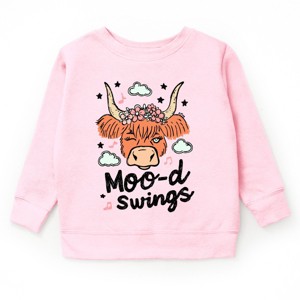The Juniper Shop Mood Swings Cow Youth Sweatshirt - 1 of 3