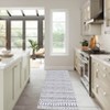 Geometric Rug for Living Room Washable Area Rugs, Non-Slip Bathroom Stain Resistant Floor Carpet - 2 of 4