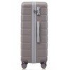 Whisen 3-Piece ABS Luggage Set with 20", 24", 28" Spinner Suitcases, TSA Locks, Telescopic Handles - 4 of 4
