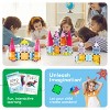 PICASSO-TILES Magnetic Tiles for Kids, Building Set with Windows and Doors, Instruction Booklet Included - 4 of 4