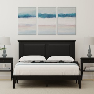 Glenwillow Home Cottage Style Solid Wood Platform Bed - 1 of 4