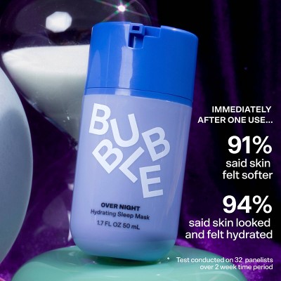 Bubble Skincare Unscented Overnight Hydrating Sleep Mask - 1.7 fl oz