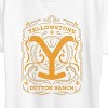 Women's - Yellowstone - Yellowstone Flourish Design Short Sleeve Graphic T-Shirt - 2 of 4