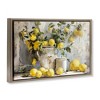 Stupell Industries Lemons & Canisters Still Life Floating Frame Canvas Art - 2 of 4