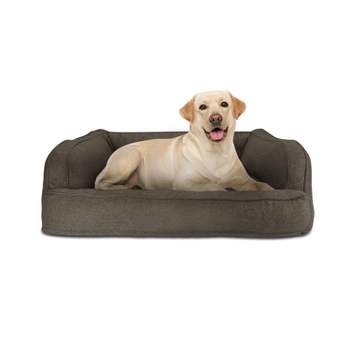 Canine Creations Sofa Rectangle Dog Bed - Brown