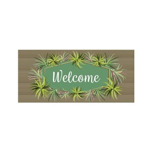 Evergreen Air Plants Sassafras Indoor Outdoor Switch Doormat 1'10"x10" Multicolored - 1 of 2