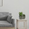 Chic Crate Modern Ceramic Planter Pots Set of 3 – Versatile Indoor/Outdoor Flowerpots with Drainage Holes - 2 of 4