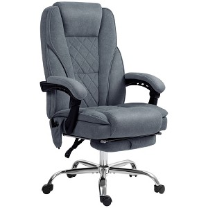 Aghana Digitals Heated Massage Office Chair with 135° Recline, Adjustable Height, Footrest & 6 - 1 of 4