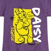 Girls' - Disney - Daisy Duck Iconic Confident Vibes Fitted Short Sleeve Graphic T-Shirt - 2 of 4
