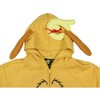 Seven Times Six Dr Seuss Men's The Grinch Max The Dog Face Christmas Zip Up Hoodie Sweatshirt Multicoloured - 4 of 4